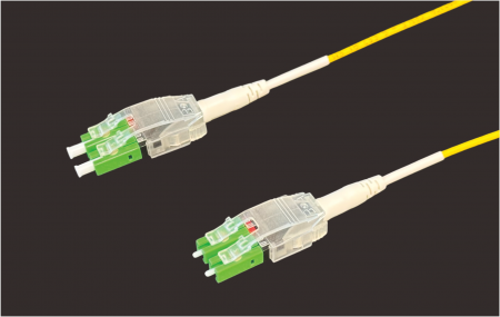 LC to LC (PoliSwap) - LC to LC OS2 APC Patch Cord with Polarity-Swap Mechanism